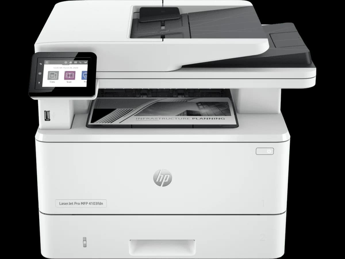HP LaserJet MFP M4103fdn visuel officiel HP